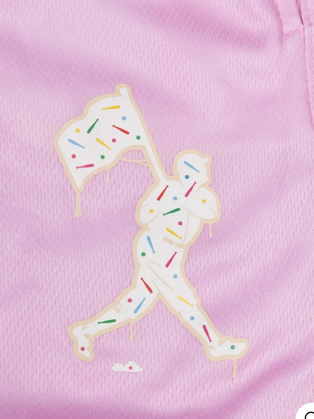 Baseballism Batter Up Bakery Confetti Cupcake Diamond Air Mesh Shorts Medium
